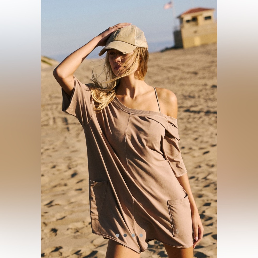 NWT Free People Hot Shot Romper
